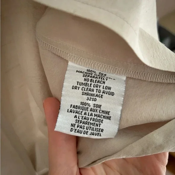 Eileen Fisher 100% Silk kimono cardigan size S - Picture 3 of 7